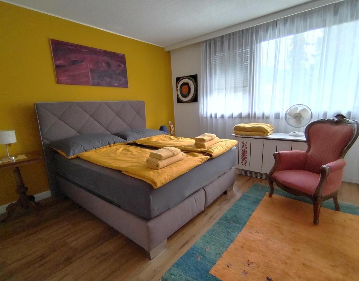 Waldeslust Warmbad Mit Balkon Und Privatem Parkplatz Apartment วิลลาค ภายนอก รูปภาพ