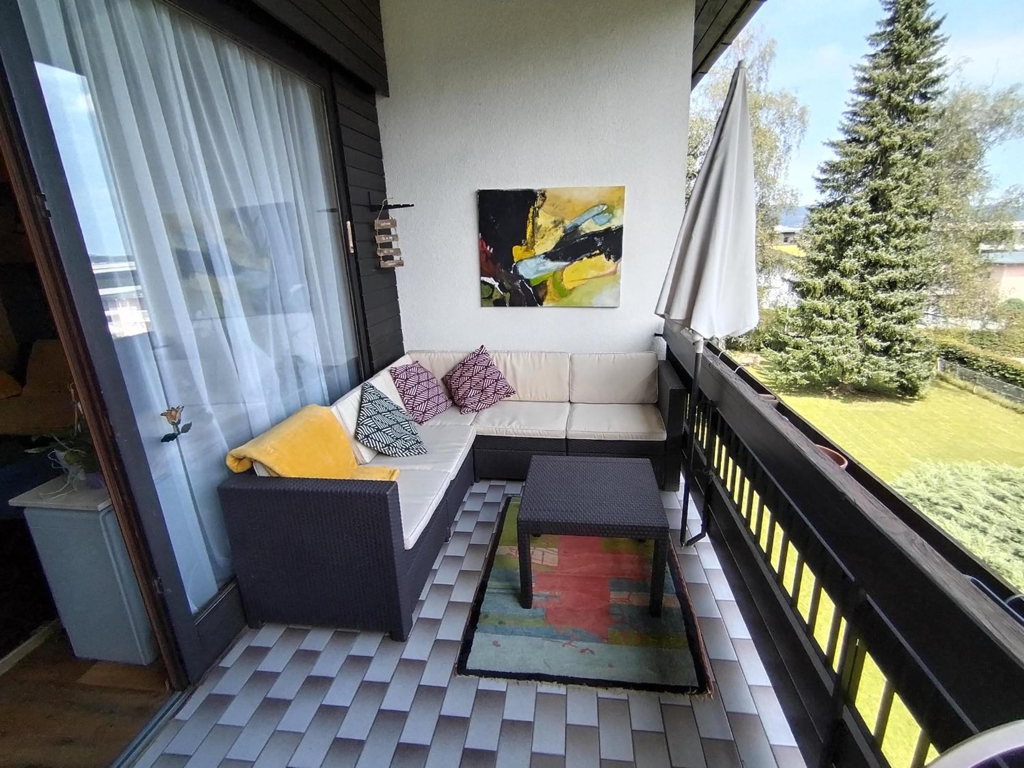 Waldeslust Warmbad Mit Balkon Und Privatem Parkplatz Apartment วิลลาค ภายนอก รูปภาพ